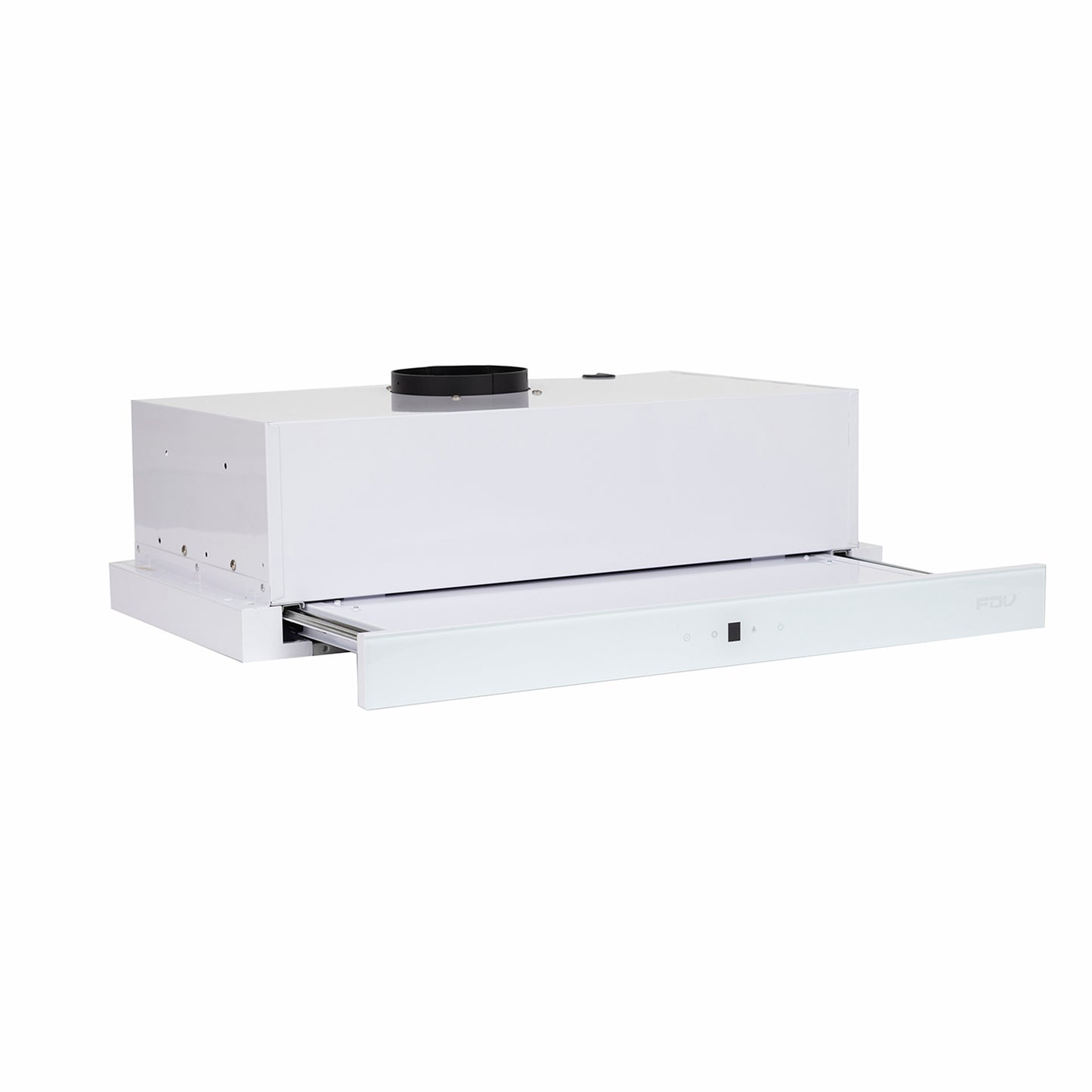 Campana Bajo Mueble City White Touch 60 cm 452 m3/h FDV - Caja Dañada-Campanas Bajo Mueble