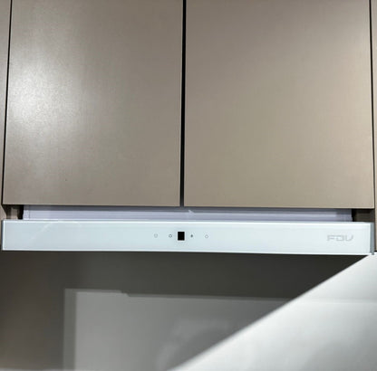 Campana Bajo Mueble City White Touch 60 cm 452 m3/h FDV - Caja Dañada-Campanas Bajo Mueble