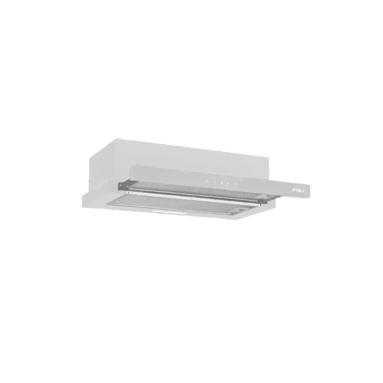 Campana Bajo Mueble City White Touch 60 cm 452 m3/h FDV - Caja Dañada-Campanas Bajo Mueble
