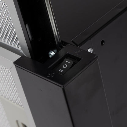 Campana Bajo Mueble Neu Flow Black 60 cm 210 m3/h Kubli