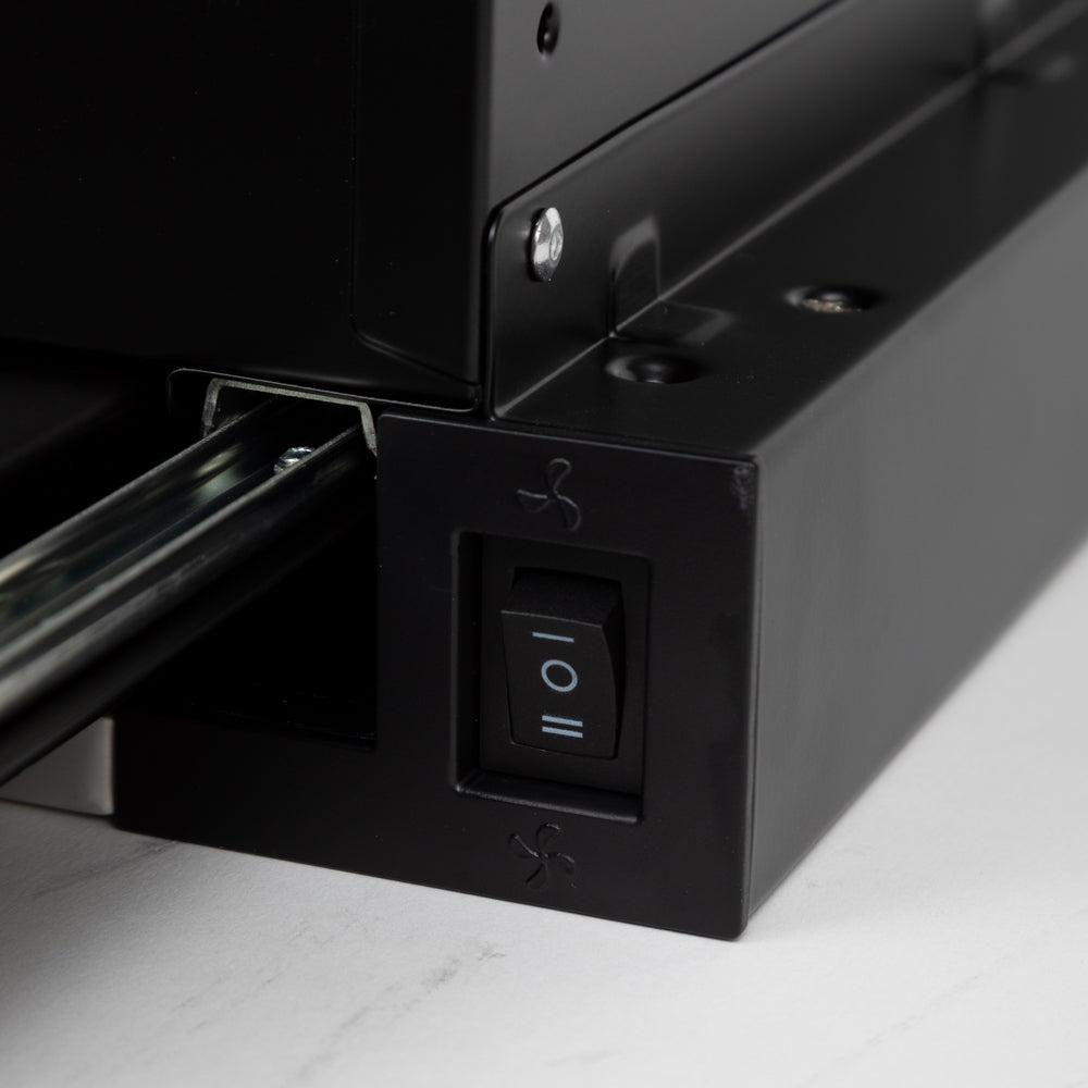 Campana Bajo Mueble Neu Flow Black 60 cm 210 m3/h Kubli