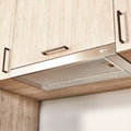 Campana Bajo Mueble Neu Slider 60 cm 350 m3/h Kubli - Caja Dañada-Campanas Bajo Mueble