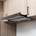 Campana Bajo Mueble Neu Slider Black 60 cm 350 m3/h Kubli - Caja Dañada-Campanas Bajo Mueble