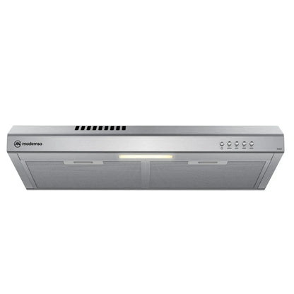 Campana de Cocina Extractora 60cm Gran Poder Succión DM6SS Mademsa-Campanas Bajo Mueble