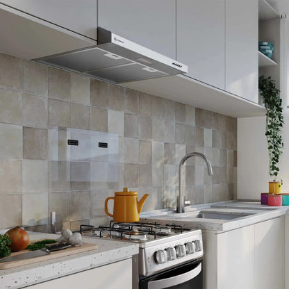 Campana de Cocina Extractora 60cm Gran Poder Succión DM6SS Mademsa-Campanas Bajo Mueble