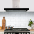 Campana de Pared Deluxe Chef 90 cm 800 m3/h FDV - Caja Dañada-Campanas de Pared