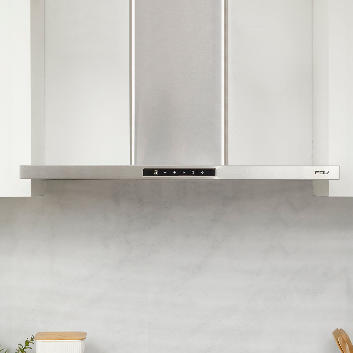 Campana de Pared Elite 90 cm 700 m3/h FDV - Caja Dañada-Campanas de Pared