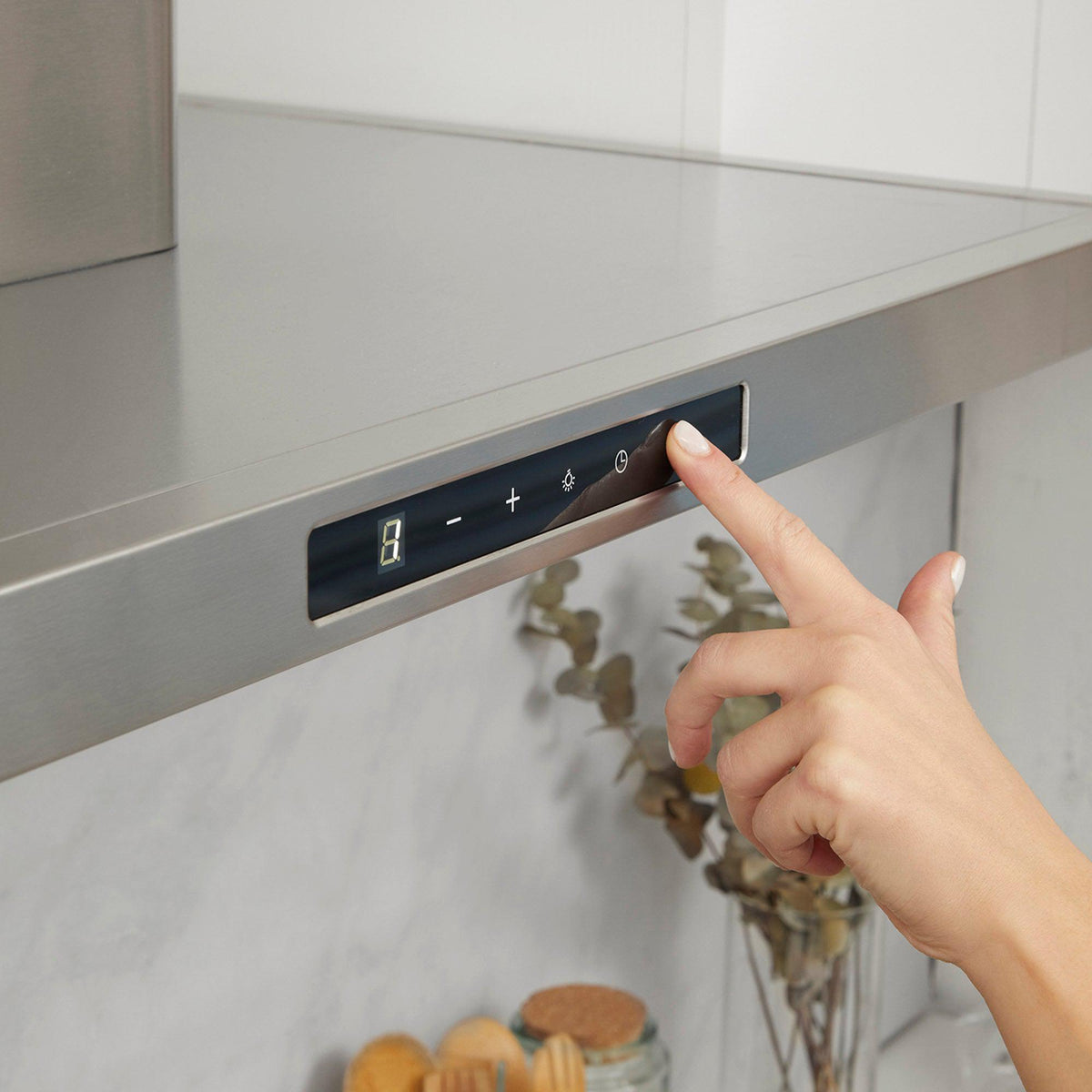Campana de Pared Elite 90 cm 700 m3/h FDV - Caja Dañada-Campanas de Pared