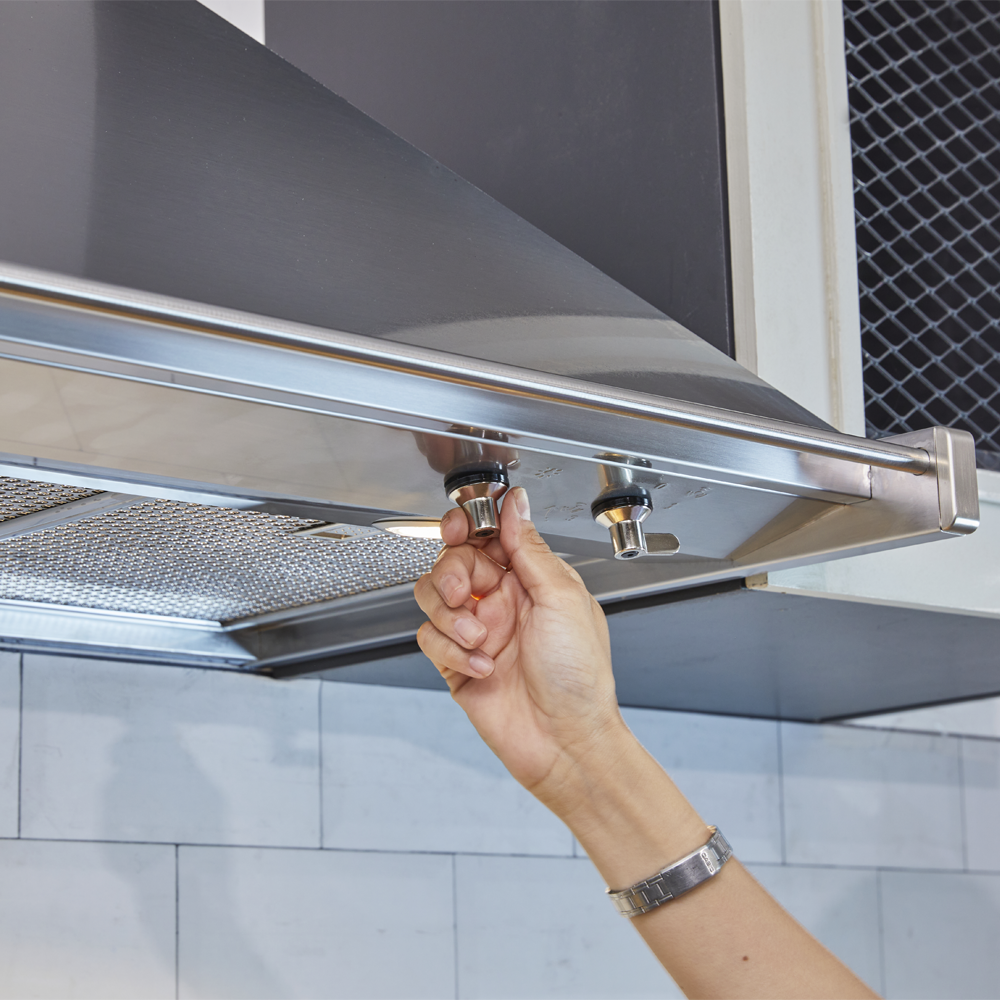 Campana de Pared Piramidal KD90HXE 90 cm 815 m3/h Smeg - Caja Dañada-Campanas de Pared