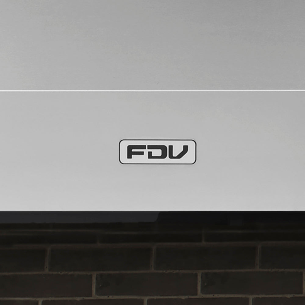 Campana de Pared Quincho BBQ 105 cm 1500 m3/h FDV - Caja Dañada-Campanas de Pared
