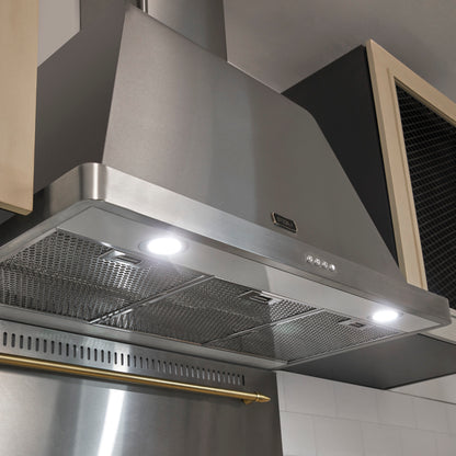 Campana de Pared Unique 90 cm 780 m3/h FDV - Caja Dañada-Campanas de Pared