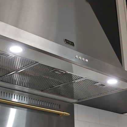 Campana de Pared Unique 90 cm 780 m3/h FDV - Caja Dañada-Campanas de Pared