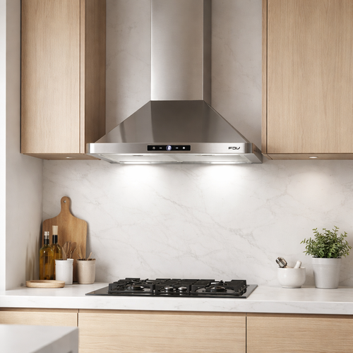 Campana Decorativa New Conic 60 FDV 780 m3h.-Campanas de Pared