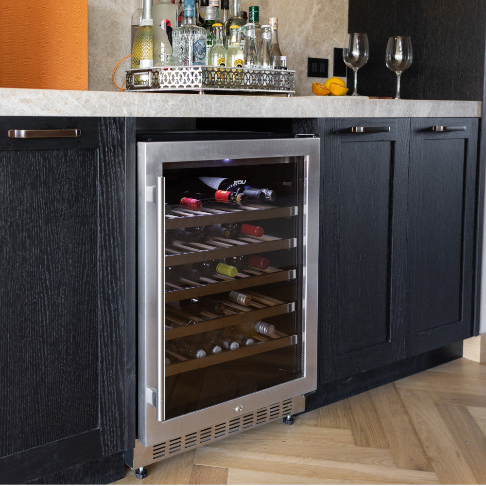 Cava de Vinos 135 Lts con Cerradura y Control Digital FDV - Caja Dañada-Cavas