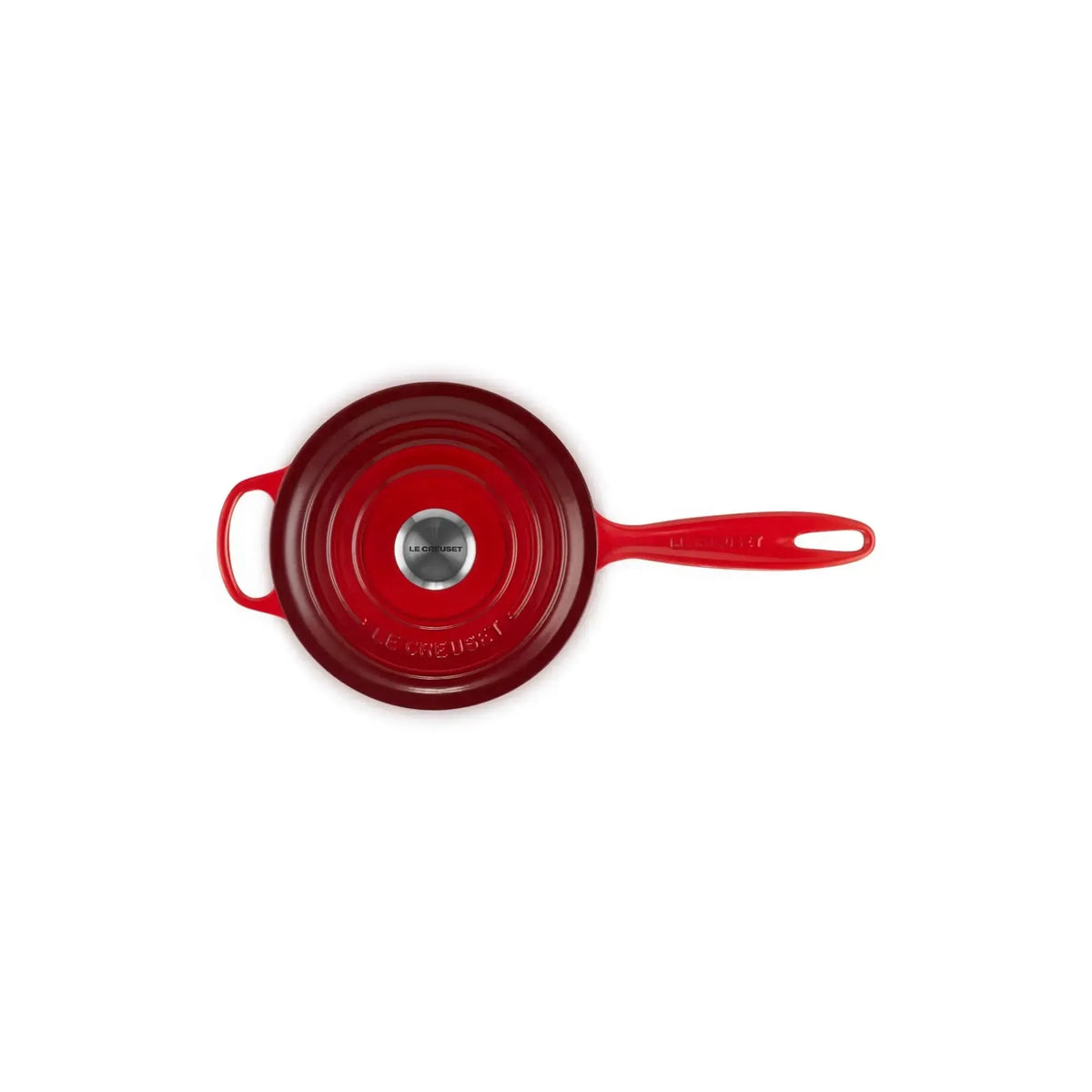 Cazo Signature con Mango Hierro 18 cm Cereza Le Creuset-Ollas