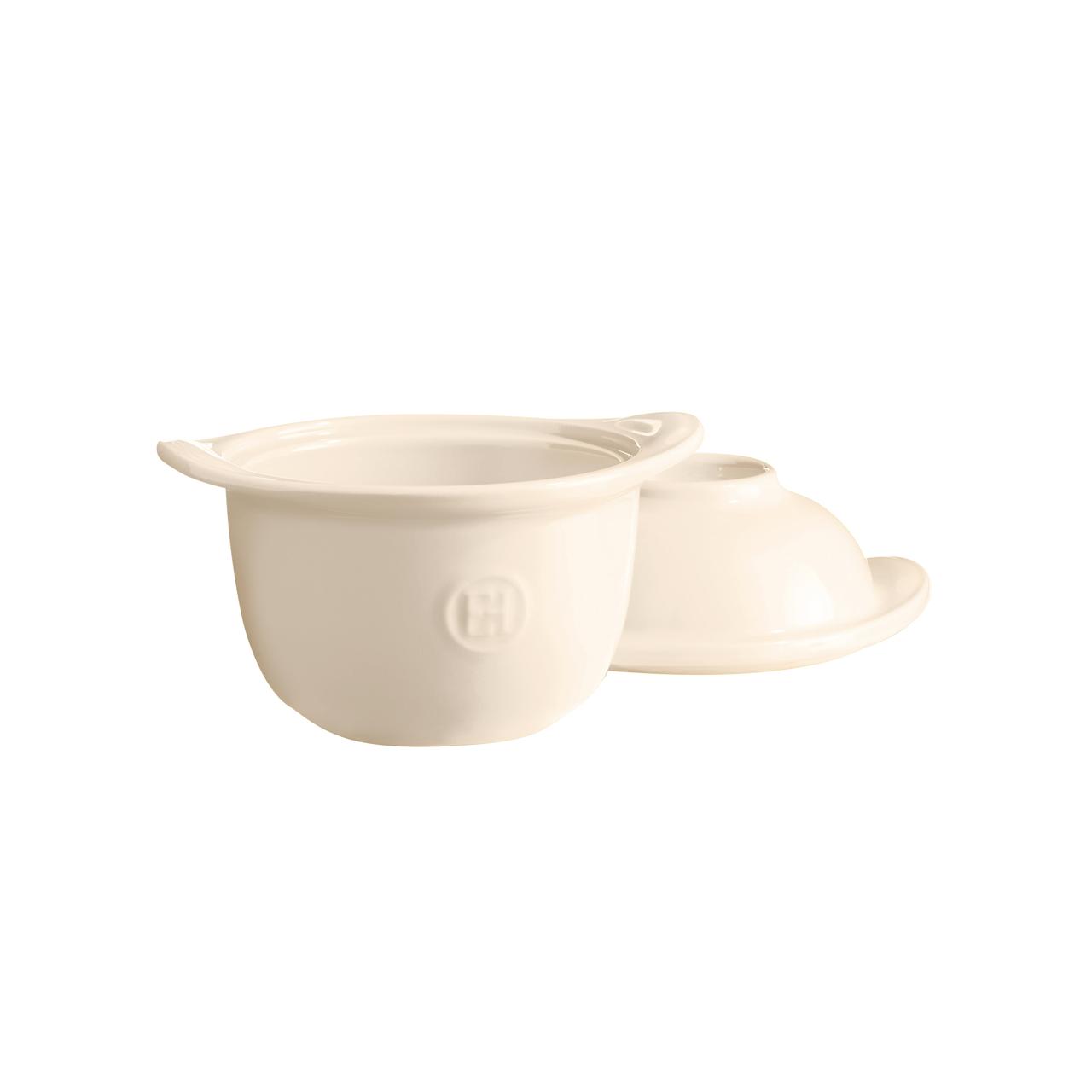 Cazuelita Para Huevos Crudo Emile Henry2#Beige