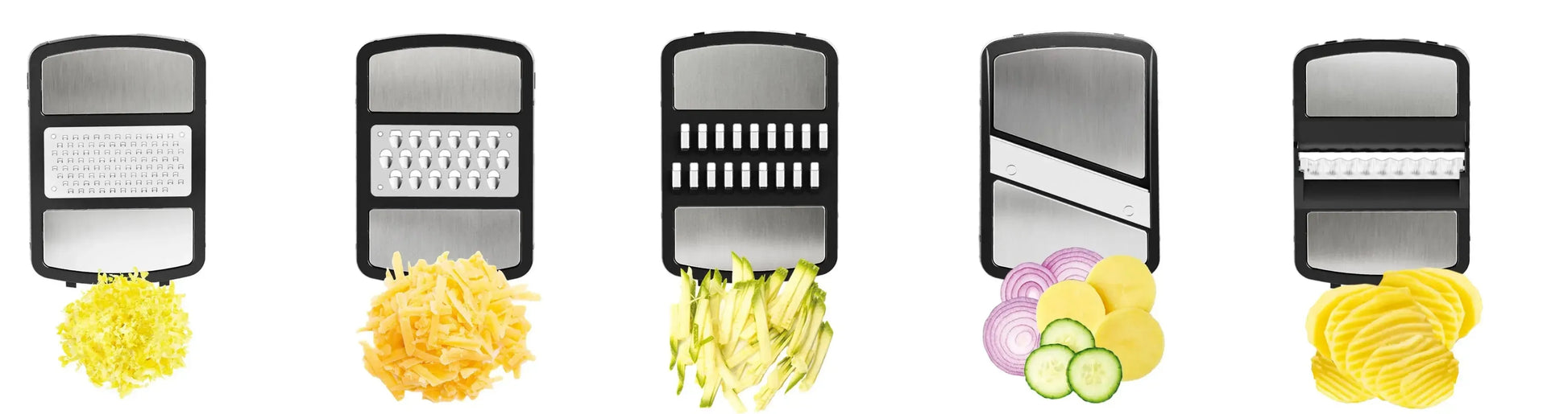 Centrifugador y Mandolina para Verduras 5 Cuchillas Simple Cook-Mandolinas