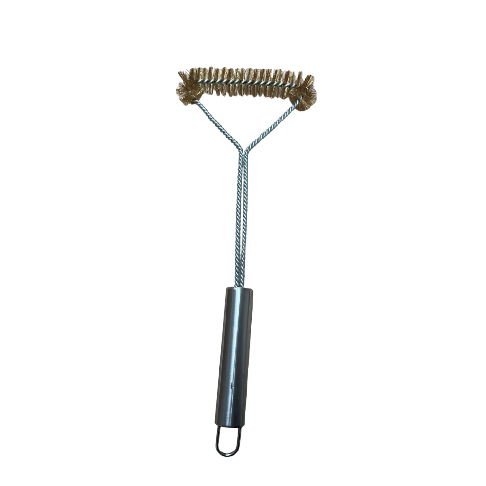 Cepillo Limpiador Parrillero 40 Cm Kinggrill.2#Plata