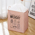 Cesta De Lavanderia Para Ropa Washday Santú Home & Deco1#Rosado