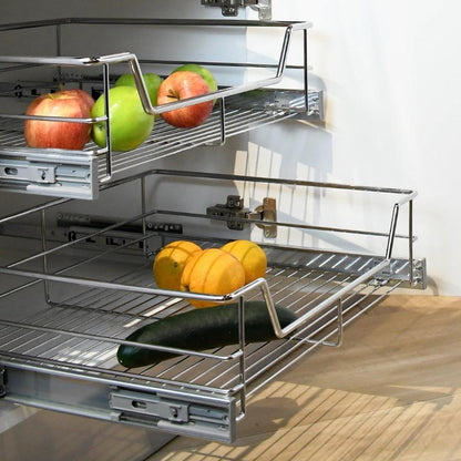 Cesta Multipropósito Cromo 500 mm CasaChic1#Acero