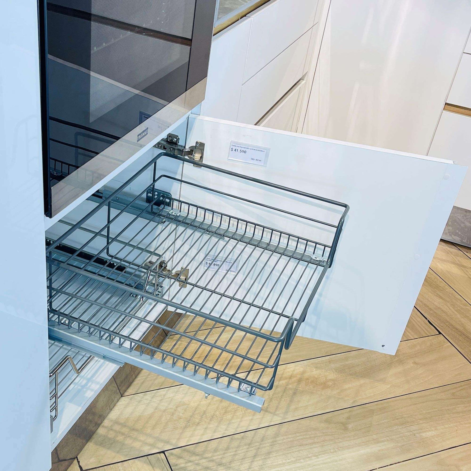 Cesta Multipropósito Antracita 500 mm CasaChic2#Gris