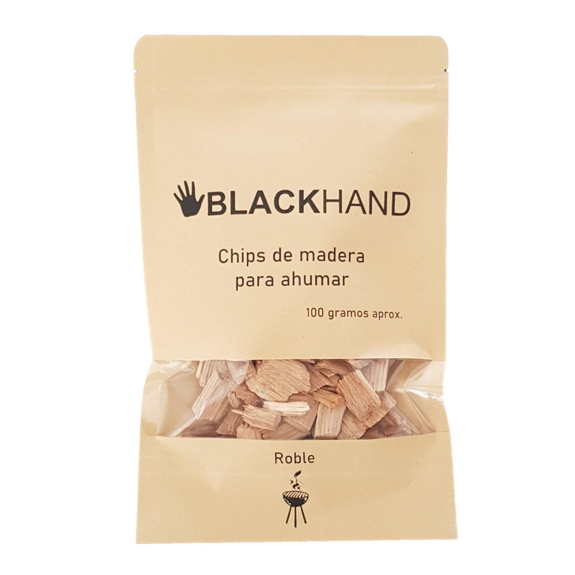Bolsa Chips Roble 100 Grs BlackHand2#Café
