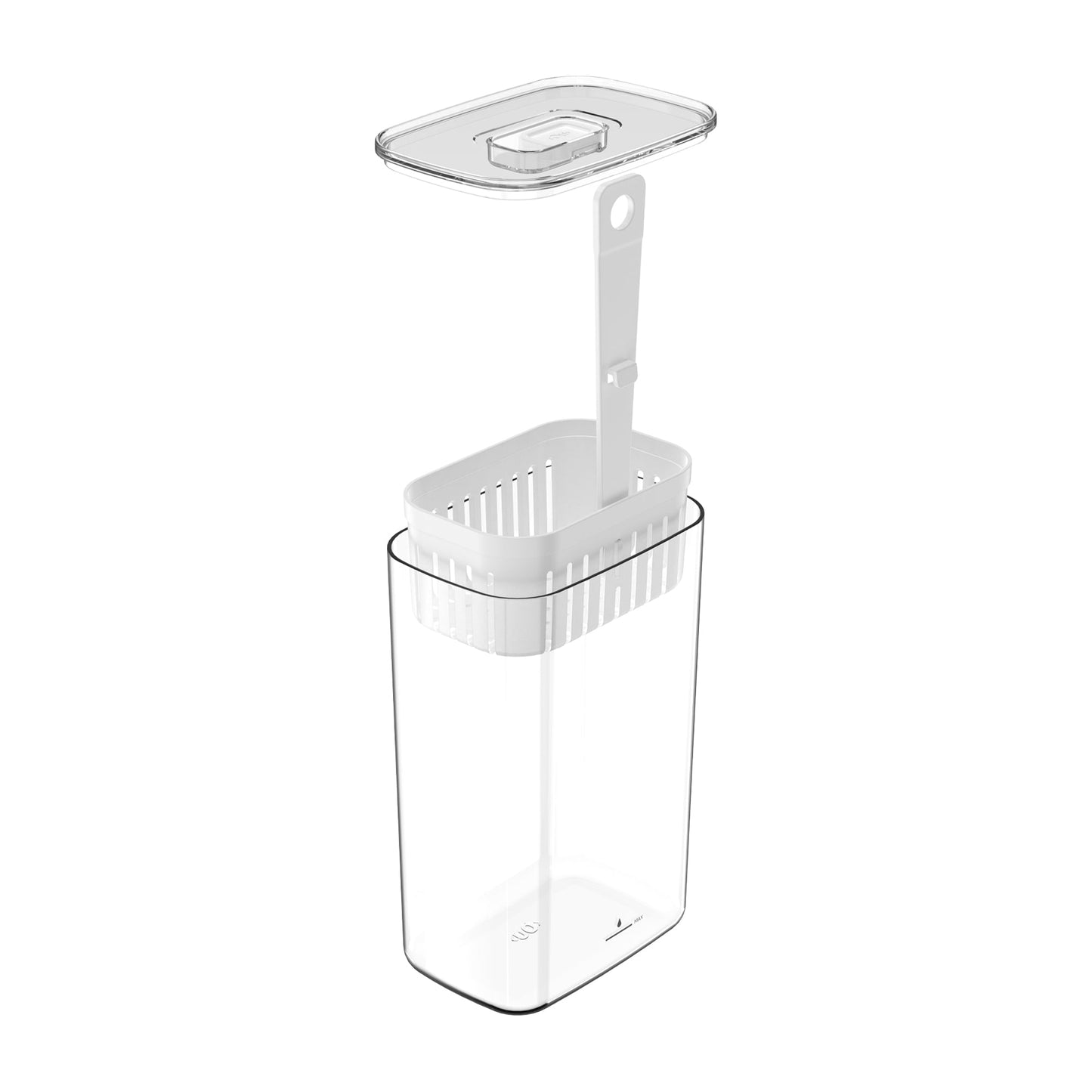 Organizador De Condimentos Refrigerador Clear Fresh 2,3 Lt Ou3#Sin color