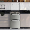 Cocina a Gas 4 Platos Doble Horno Triple Llama 56DXA Electrolux1#Inox
