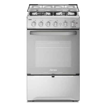 Cocina a Gas 4 Platos VaporBake Triple Llama F 2808 T Fensa2#Espejado