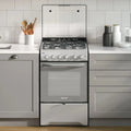 Cocina a Gas 4 Platos VaporBake Triple Llama F 2808 T Fensa1#Espejado