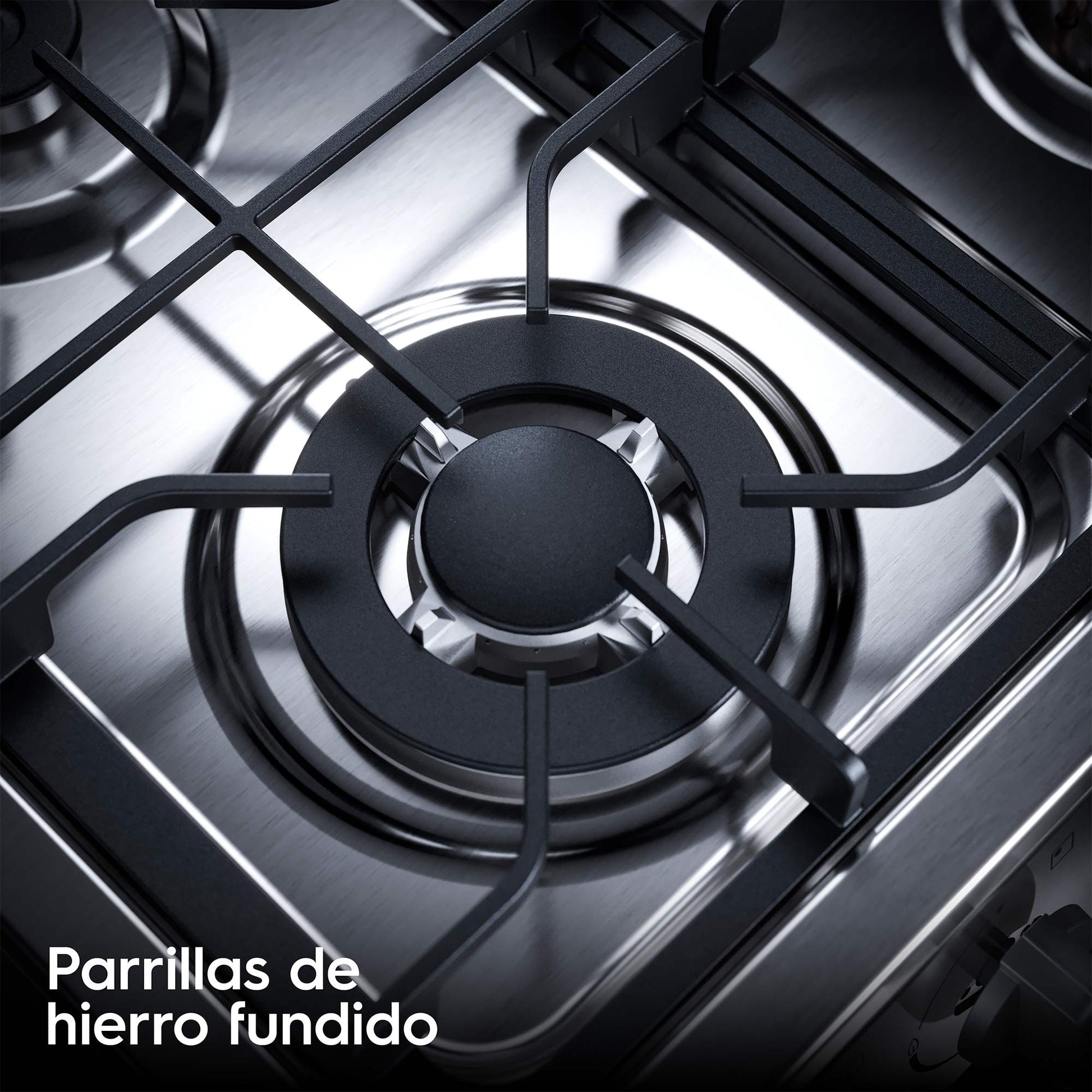 Cocina a Gas 4 Platos VaporBake, Triple Llama y Grill FE4SXC Electrolux-Cocinas a Gas