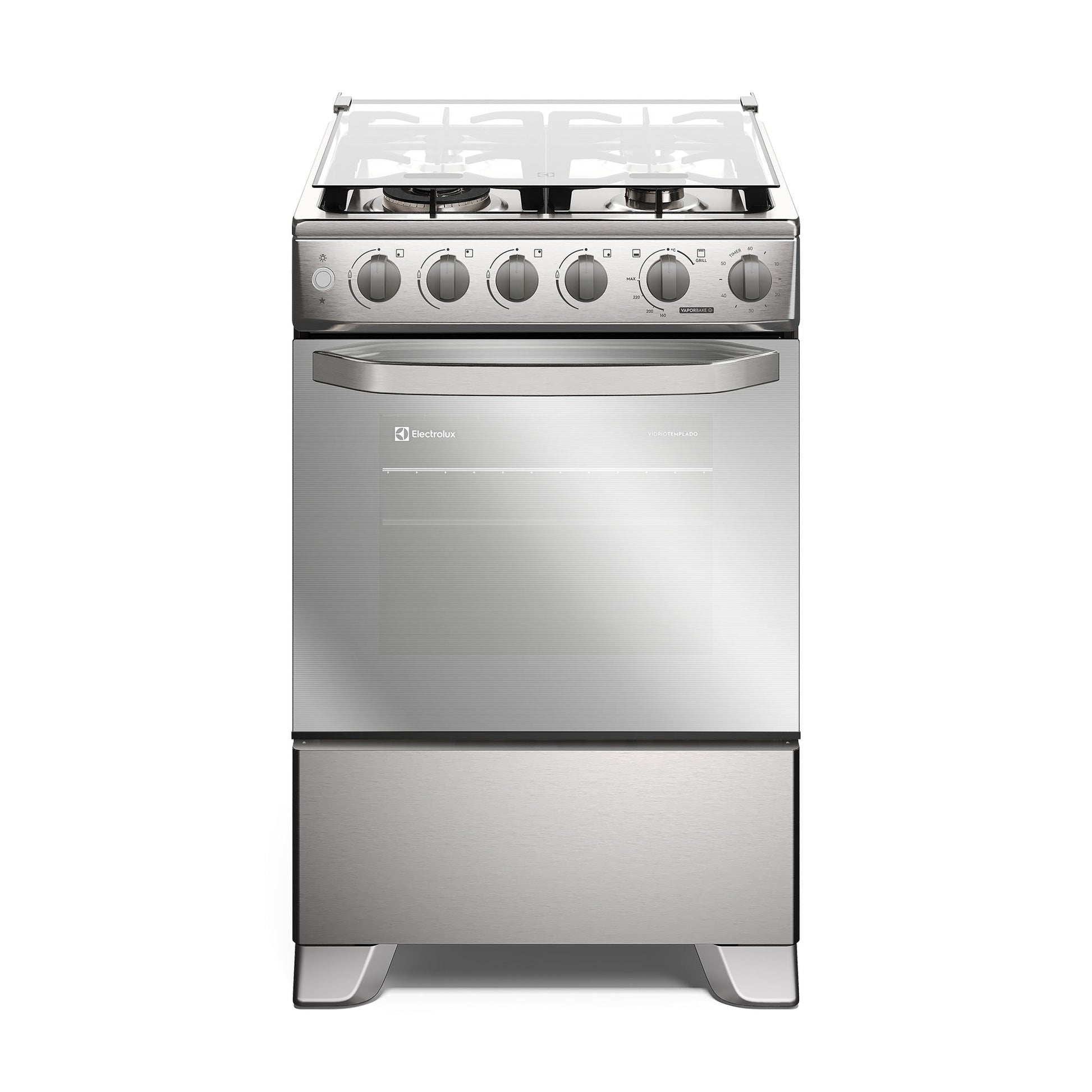 Cocina a Gas 4 Platos VaporBake, Triple Llama y Grill FE4SXC Electrolux-Cocinas a Gas