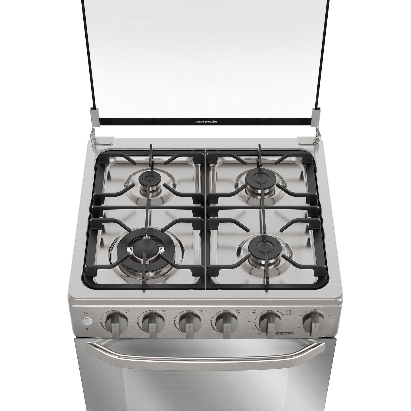 Cocina a Gas 4 Platos VaporBake, Triple Llama y Grill FE4SXC Electrolux-Cocinas a Gas