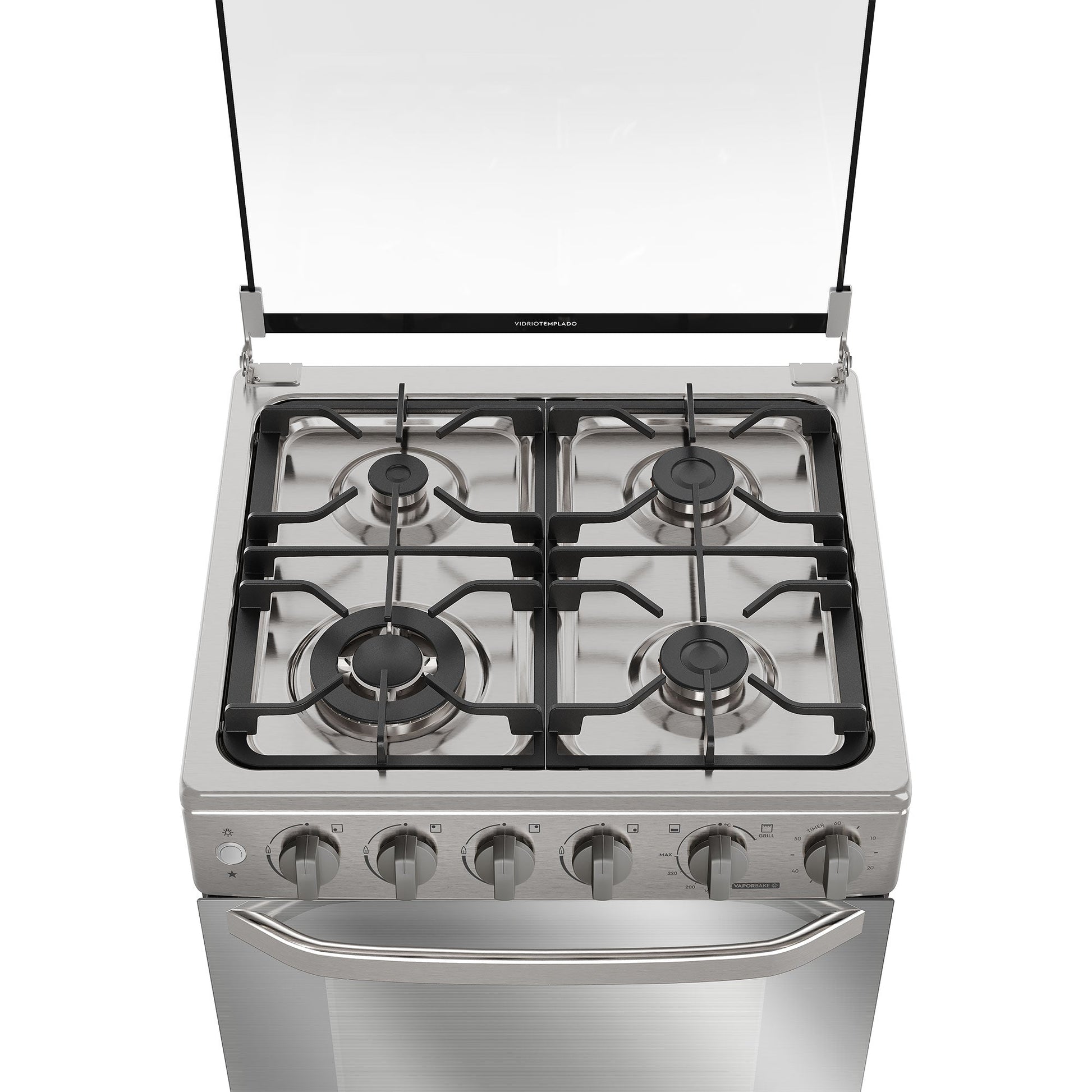 Cocina a Gas 4 Platos VaporBake, Triple Llama y Grill FE4SXC Electrolux-Cocinas a Gas