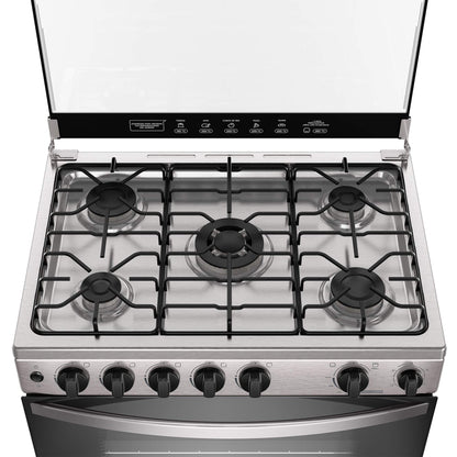Cocina a Gas 5 Platos Horno Vapor y Triple Llama FM5SSC Mademsa-Cocinas a Gas