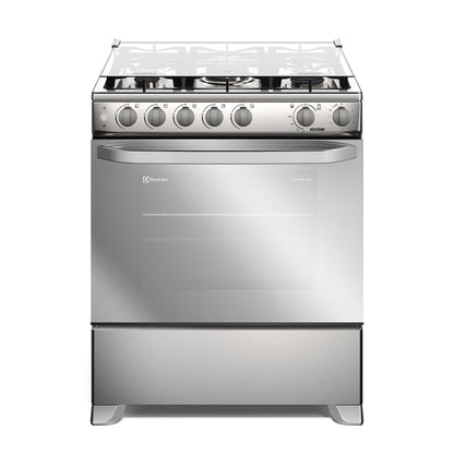 Cocina a Gas 5 Platos VaporBake, Triple Llama y Grill FE5SXC Electrolux-Cocinas a Gas