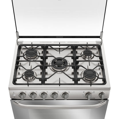 Cocina a Gas 5 Platos VaporBake, Triple Llama y Grill FE5SXC Electrolux-Cocinas a Gas