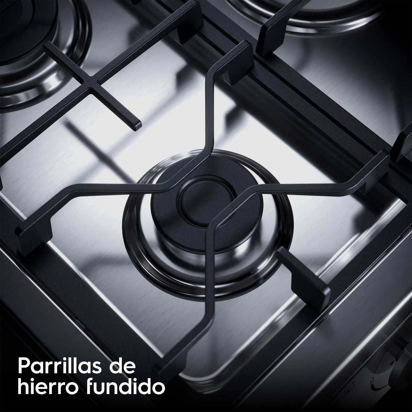 Cocina a Gas 5 Platos VaporBake, Triple Llama y Grill FE5SXC Electrolux-Cocinas a Gas