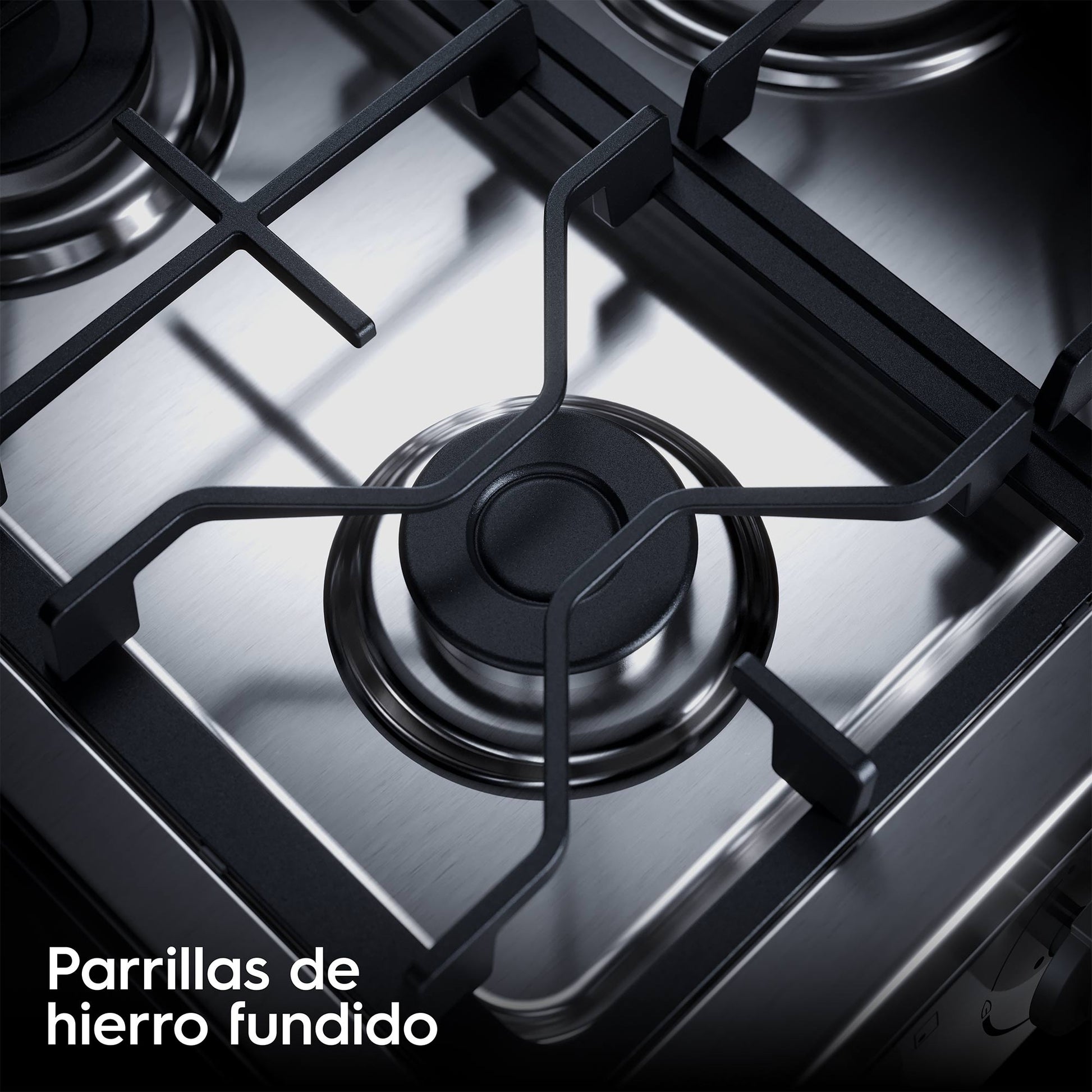 Cocina a Gas 5 Platos VaporBake, Triple Llama y Grill FE5SXC Electrolux-Cocinas a Gas