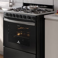 Cocina a Gas 6 Platos Horno Vapor y Parrilla Pletina FM6SPC Mademsa-Cocinas a Gas
