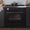 Cocina a Gas Deluxe Vintage 90 5 Quemadores FDV - Caja Dañada-Cocinas a Gas