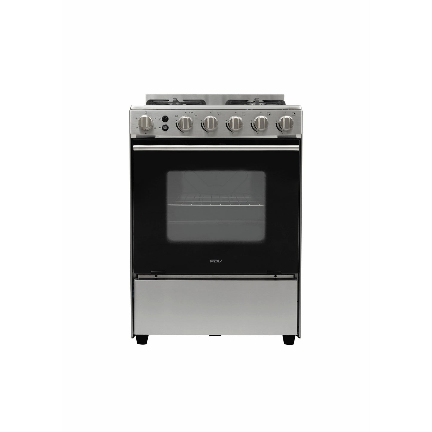 Cocina a Gas FS Design 4 Quemadores FDV - Caja Dañada-Cocinas a Gas