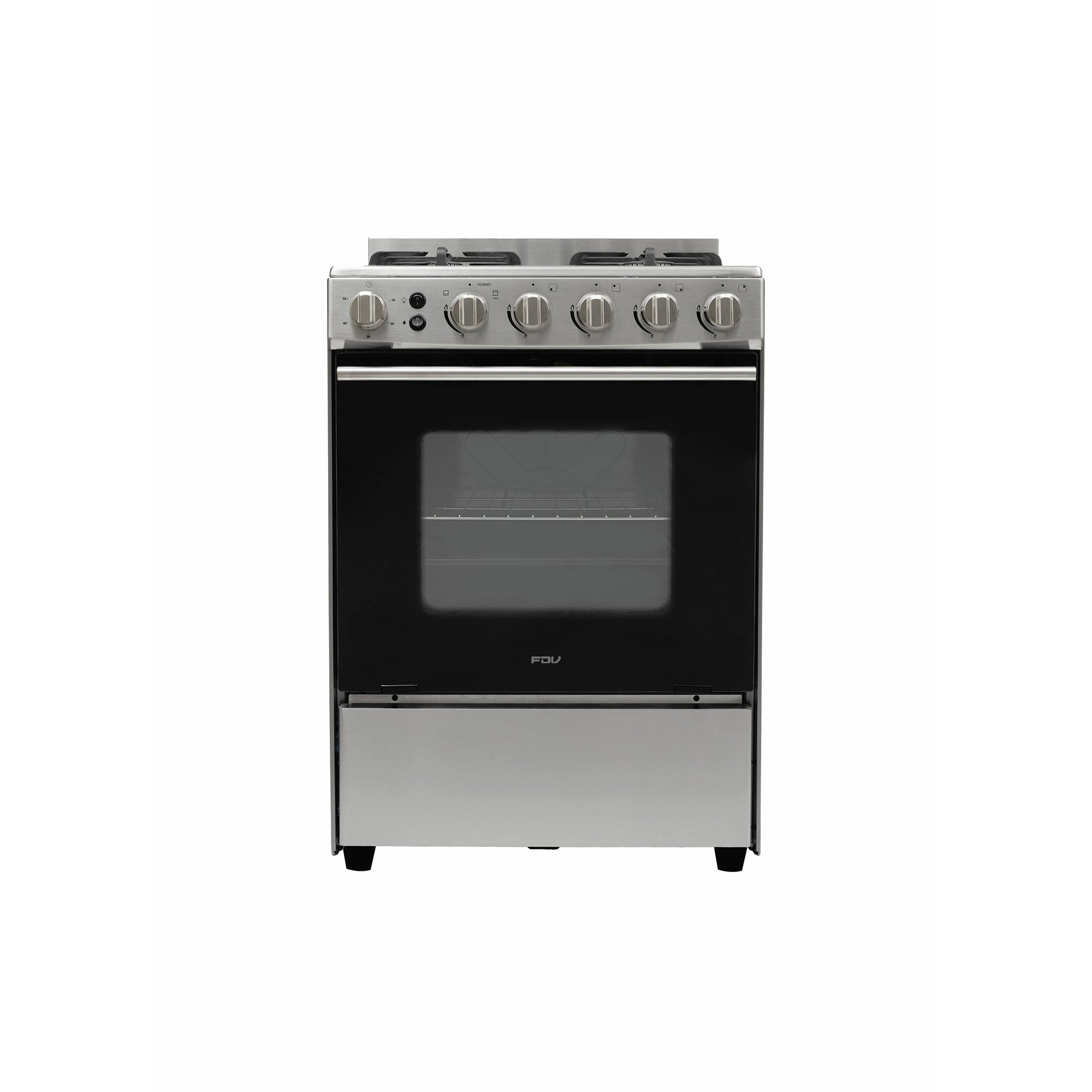 Cocina a Gas FS Design 4 Quemadores FDV - Caja Dañada-Cocinas a Gas
