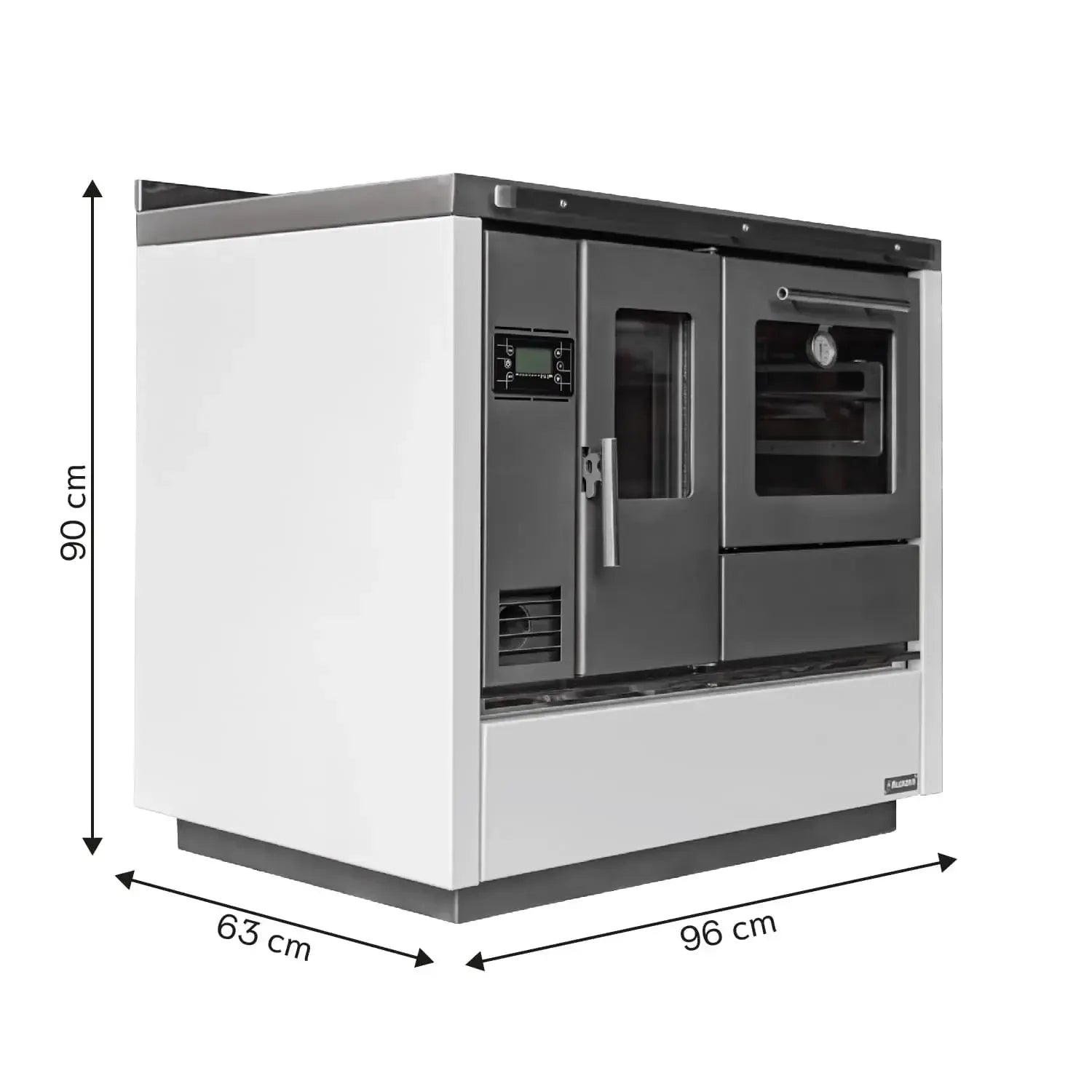Cocina Smart Pellet Alcazar-Cocinas a Leña