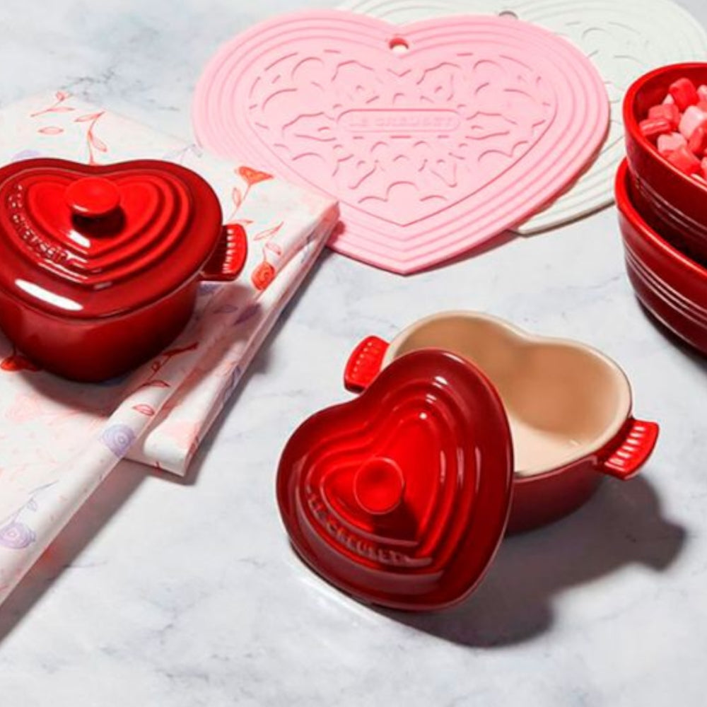 Mini Cocotte Corazón Cereza2#Rojo