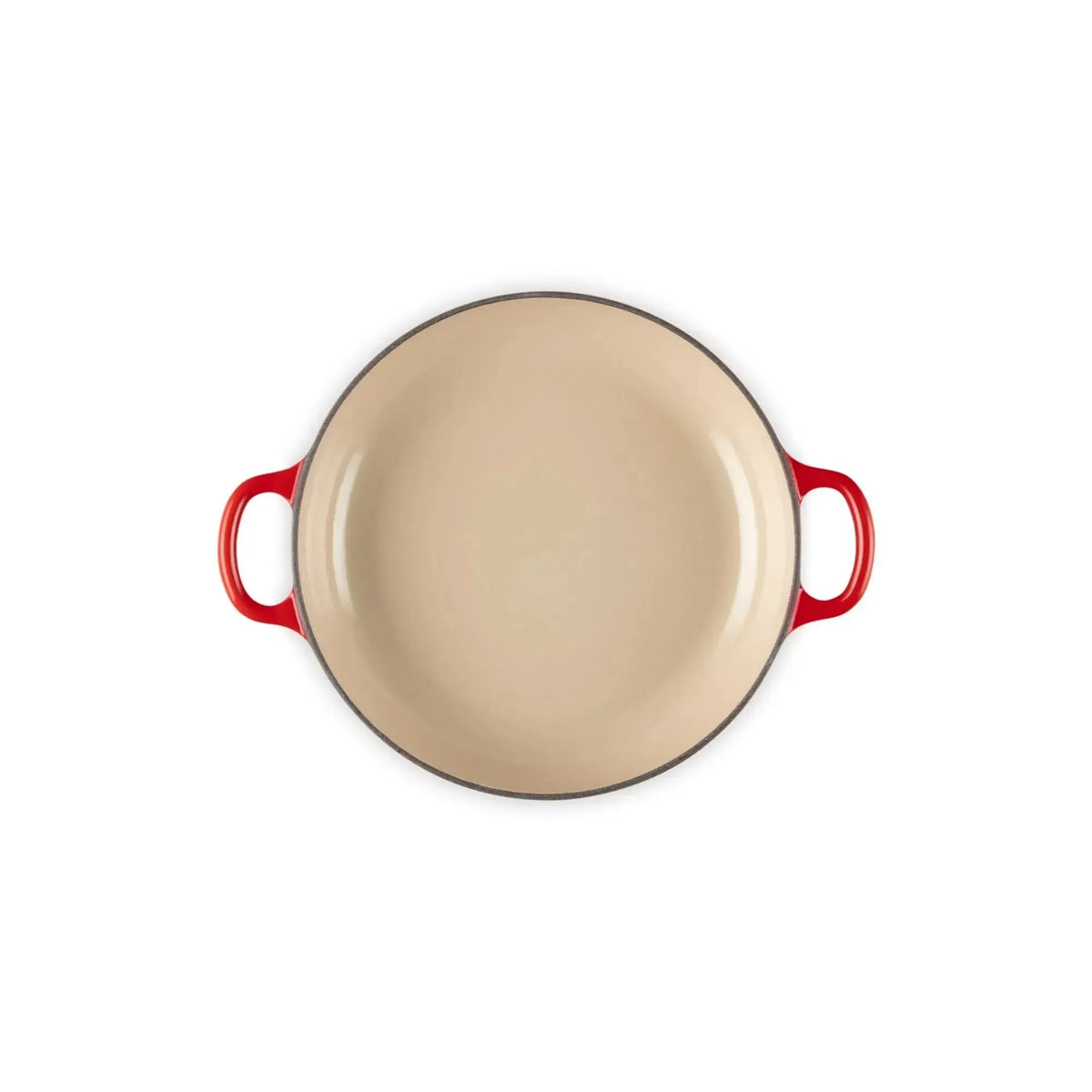 Cocotte Baja Signature 22 cm Cereza Le Creuset-Ollas