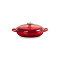 Cocotte Baja Signature 22 cm Cereza Le Creuset-Ollas