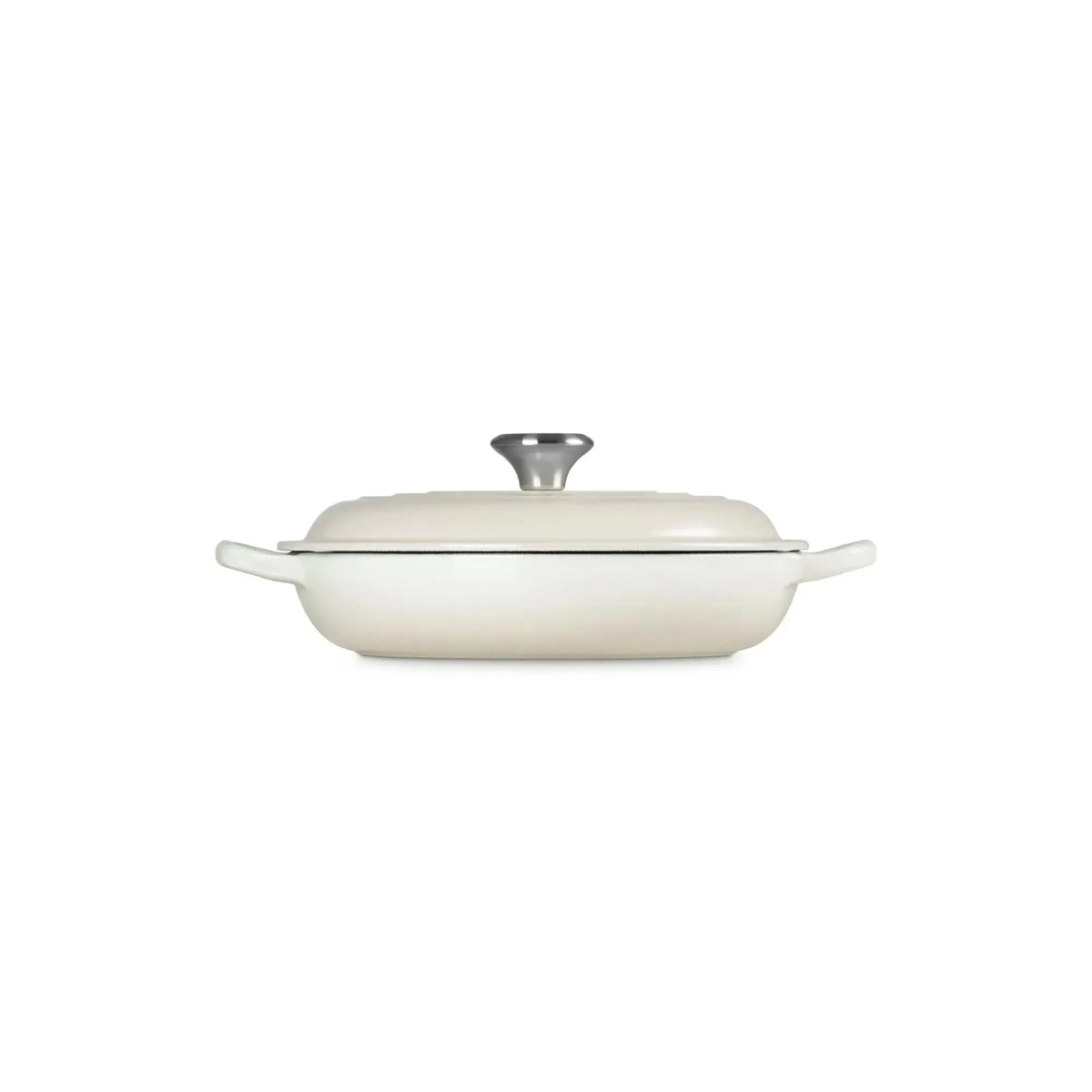Cocotte Baja Signature 22 cm Meringue Le Creuset-Ollas
