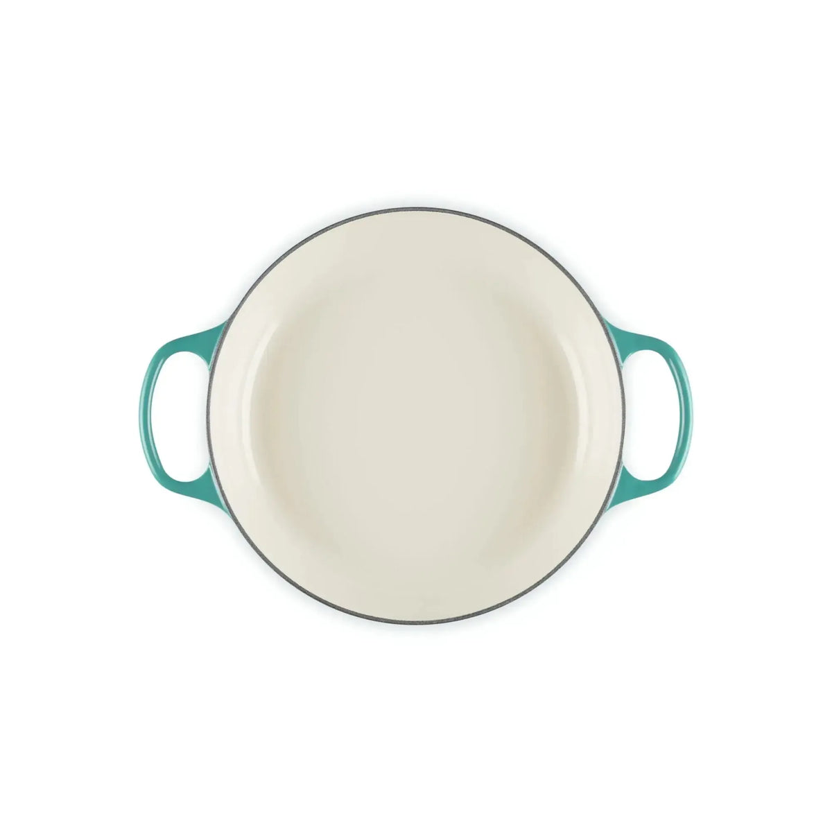 Cocotte Baja Signature 26 cm Bleu Riviera Le Creuset-Ollas