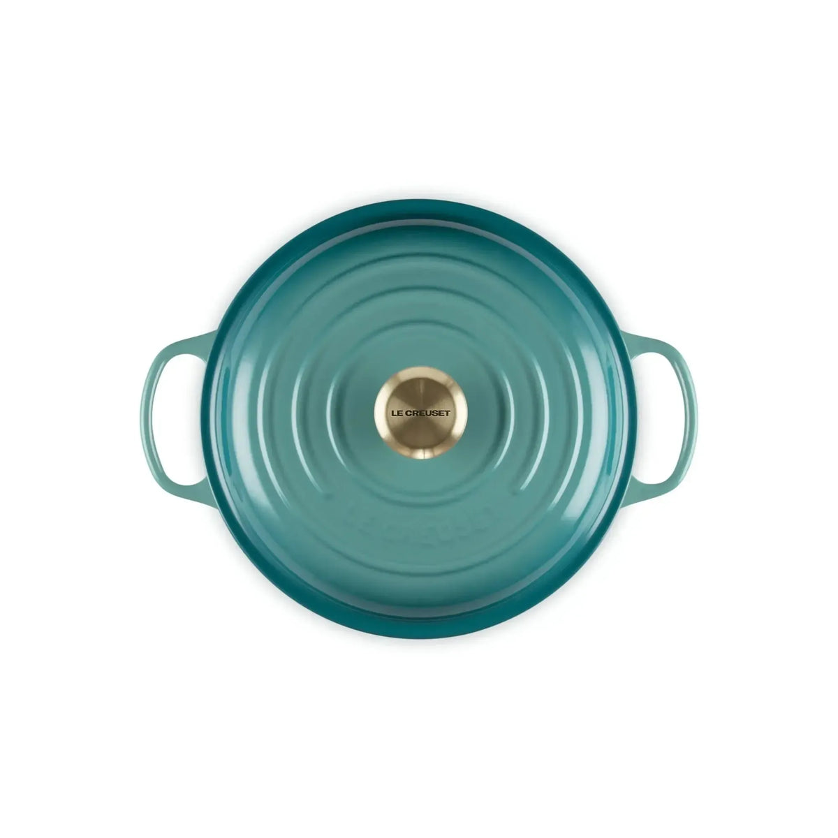 Cocotte Baja Signature 26 cm Bleu Riviera Le Creuset-Ollas